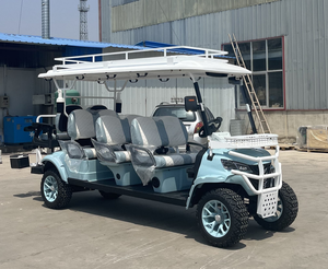 Vente à chaud de voiturette de golf électrique 8 places de haute qualité 8 passagers Club Car avec batterie 48v pas cher touristique <span class=keywords><strong>Ecco</strong></span> Buggy - Product Image 2