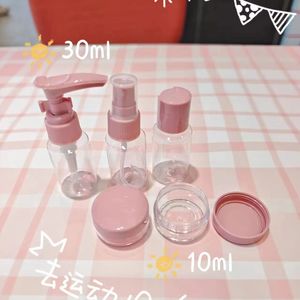 Travel <b>Spray</b> Bottle <b>Set</b> 30ml PET Transparent Face Cosmetic Lotion Bottles With <b>Spray</b> Head Travel Size - Product Image 2