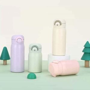 Stainless Steel Insulated Water Bottle Portable Thermal Bottle <b>Large</b> Capacity Food Grade Travel Mug - Product Image 1