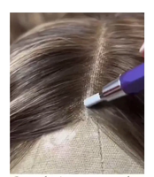 En gros : Stylo de masquage pour dentelle, outils pour la dentelle visible des perruques en cheveux naturels, stylo de coloration pour la dentelle, craie pour la démarcation de la dentelle
