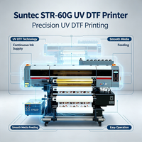 Impresora UV DTF Roll-to-Roll Suntec de 60 cm, Equipo de Transferencia UV con Lámina Dorada, Fácil Entrenamiento para Distribuidores, Asistencia Técnica para Clientes Locales