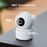 Cámara de Seguridad Interior IMILAB C22 3K, Cámara WiFi Inteligente para el Hogar, Detección Humana por IA, Audio Bidireccional, Sin Cuota Mensual, Cámara CCTV