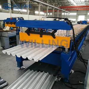Trung Quốc nhôm màu thép ibr hình thang lợp Máy tường/ngói tấm bảng lạnh cuộn hình thành máy làm - Product Image 5