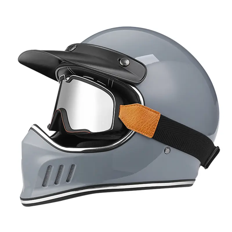 Hochwertiges Motorrad Radfahren Komfortabler Full face Safety Elektro fahrzeug helm