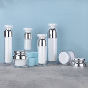 Pots de <span class=keywords><strong>pompe</strong></span> à Lotion sans air en acrylique PP vides 30ml/50ml/100ml <span class=keywords><strong>pour</strong></span> crème de soin cosmétique sérum huile essentielle emballage <span class=keywords><strong>pompe</strong></span> pulvérisateur - Product Image 5