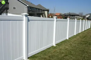 Alta Volumum PVC Privacy plastica vinile bianco recinzioni 6x8 pannelli di recinzione