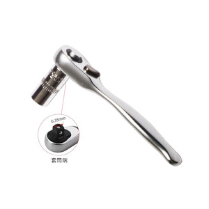 ประแจวงล้อขนาดเล็ก 1/4 นิ้ว หัวหกเหลี่ยม ชุบโครเมียมวาเนเดียม สตีล ปลดเร็ว เครื่องมือ DIY - Product Image 3