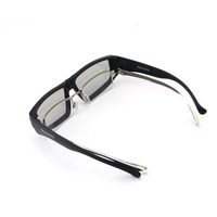 Lunettes 3D à monture surdimensionnée pour films 3D pour adultes Lunettes 3D polarisées linéaires pour cinémas 3D 4D 5D 6D Lunettes 3D passives IMAX