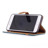 Étui portefeuille antichoc en cuir synthétique avec fentes pour cartes pour iPhone Apple 18 17 16 15 14 13 12 Pro Max