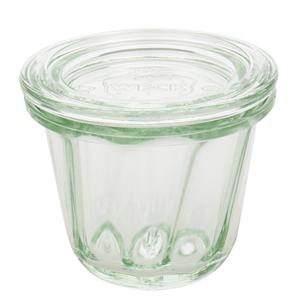 Weck Round Rimmed <b>Glass</b> Gugelhupf Jar 12 Pack Storage <b>Container</b> - Product Image 1