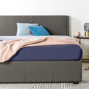 <span class=keywords><strong>Letto</strong></span> Moderno con Contenitore e Sistema di Sollevamento Idraulico, Struttura in Legno Rivestita, Grigio Scuro - Ecologico e Salvaspazio - Product Image 3
