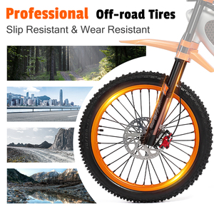 2026 Newest Power-Assisted Dirt EBike 48V 1200W 60km/h Adult Fast All Terrain Mountain Bike Q3 1200W Motor Provides High-speed P - Product Image 6