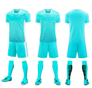 Maillot <span class=keywords><strong>de</strong></span> football imprimé numérique tendance, respirant, col en V, rayé – Camisetas <span class=keywords><strong>de</strong></span> Fútbol - Product Image 1