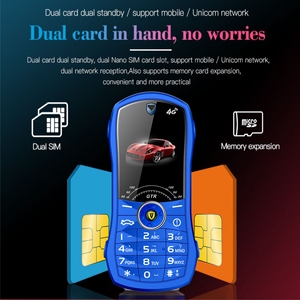 Teléfono móvil plegable 2G con pantalla dual personalizada de alta calidad, negro, rojo con llave grande fuente grande y para personas mayores, características FM - Product Image 4