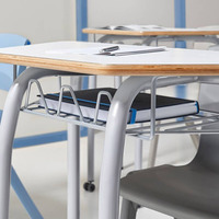 Mobilier design moderne pour l'éducation dans les salles de classe ensemble bureau et chaises pour l'école primaire table et chaises