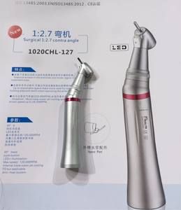 Manipolo Dentale Elettrico in Acciaio Inox con Angolo di <span class=keywords><strong>45</strong></span> Gradi per Molari, Velocità 1:5, LED, Contrangolo - Product Image 4