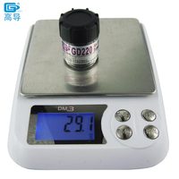 2 buah berat bersih 20 gram abu-abu GD220 dapat pengemasan termal konduktif pasta lemak plester senyawa Heatsink untuk CPU GPU
