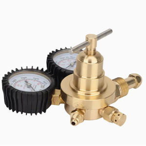 ชุดควบคุมแรงดันไนโตรเจนทองเหลืองแรงดันสูง สำหรับแก๊ส LPG อาร์กอน CO2 พร้อมสาย CGA580 สำหรับงานเชื่อม ตัด และใช้ในห้องปฏิบัติการ - Product Image 3