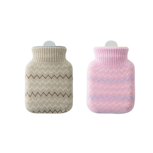 Housse de compresse amovible pour l'hiver pour femmes Mini bouillotte en silicone <span class=keywords><strong>auto</strong></span>-chauffante - Product Image 2