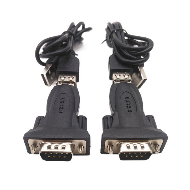 DB9 Pin RS232 Serial Cable USB to Rs232 Adapter Connector USB to Serial Cable Adapter CH340 FTDI