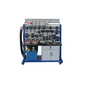 Banc d'entraînement hydraulique, équipement pédagogique scolaire, enseignement didactique, formation professionnelle - Product Image 1