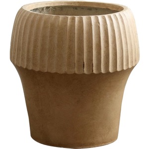 Jarrón <span class=keywords><strong>de</strong></span> Piso <span class=keywords><strong>de</strong></span> Óxido <span class=keywords><strong>de</strong></span> Magnesio <span class=keywords><strong>de</strong></span> Boca Ancha Estilo Wabi-Sabi MSH para Plantas <span class=keywords><strong>de</strong></span> Interior y Decoración <span class=keywords><strong>de</strong></span> Sala <span class=keywords><strong>de</strong></span> Estar - Product Image 4
