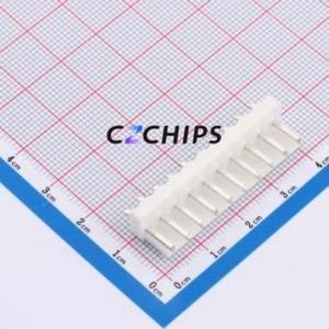 WAFER-VH3.96-10PZZ-W Wire-to-Board Pin Header Through hole Component (THT),P=3.96mm Connector 1x10P 3.96mm Through Hole VH - Product Image 1