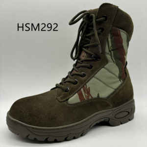 LXG,Ghana Market Popular Camouflage Nylon Fabric Hunting Boots Classic Hottest Low Noise Tactical Patrol Boots HSM269 - Product Image 6
