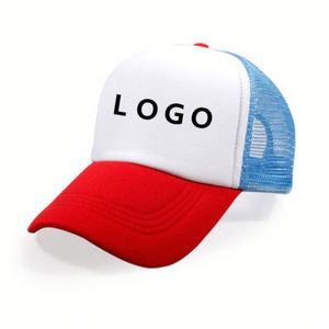 Gorras de Béisbol Personalizadas con Logotipo, Estilo Trucker, con Malla, Color Azul Marino, para Promociones de Verano - Product Image 4
