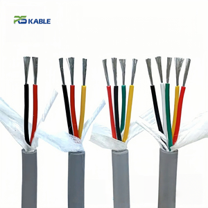 Câble électrique torsadé ROUSHENG TRVV haute flexibilité, 10 conducteurs, 0,2 <span class=keywords><strong>mm</strong></span>, câble en cuivre torsadé, isolation en PE, feuille d'aluminium, 300V - Product Image 2