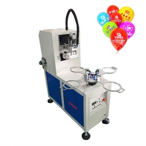 Semi automatische ballon zeefdruk machine met transportband ballon screen printer