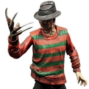 Figurine d'<span class=keywords><strong>action</strong></span> en PVC de personnage de film d'horreur classique, avec pull rayé et gant à griffes, cadeau de collection - Product Image 2