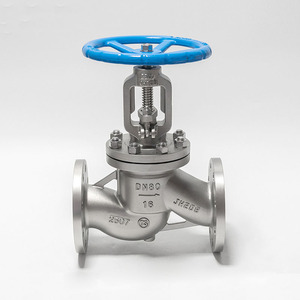 Válvula de Compuerta con Brida de Acero Inoxidable J41W-16V DN80, Válvula Manual de Control de Agua para Tuberías Industriales - Product Image 2