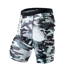 Shorts de compression rembourrés pour jeunes et adultes Youngsonsports Ultimate Impact Protection, avec noyau en nid d'abeille, pour le football et le rugby, flexibles et ergonomiques - Product Image 6
