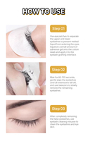 Gel Dissolvant de Colle pour Cils 15ml – Dissolvant Rapide d'Adhésif – Vente en Gros OEM/DOM – Sans Acétone – Marque Privée Disponible
