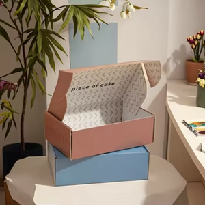 Tùy chỉnh sóng cứng nhắc hộp cho mặt kem mỹ phẩm nước hoa bao bì-tái chế nhiều kích cỡ in logo có sẵn - Product Image 3