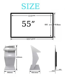 <span class=keywords><strong>K</strong></span> hình dạng LCD thông tin kiosk hiển thị với bảng tương tác thiết <span class=keywords><strong>k</strong></span>ế trong nhà 10 điểm tất cả trong một màn hình cảm ứng kiosk - Product Image 4