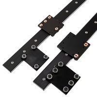 Glissière linéaire externe personnalisée à double axe pour photographie, glissière optique pour un déplacement fluide et silencieux