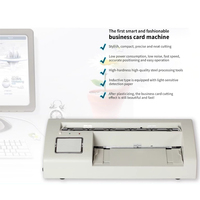 ZEQUAN A4 Machine automatique de découpe et de refendage de cartes de visite avec une capacité de 30 m/min 220V pour le bureau et l'école