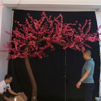 Passen Sie Hochzeits feier dekoration dekoratives künstliches Baum licht im Freien an