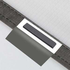 Nouveau rideau de porte de climatisation isolation thermique rideau de porte à fermeture automatique à main libre magnétique - Product Image 4