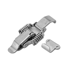 Stainless Steel Spring Hook Latch C-1109 Industrial Grade For Electrical Box Toolbox Door Seal - Product Image 4