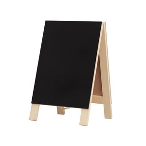 Freestanding Foldable Double-Sided Chalkboard <strong>Easel</strong> Rustic Wood A-Frame Chalkboard Sidewalk Sign Restaurant <strong>Menu</strong> <strong>Board</strong> - Product Image 1