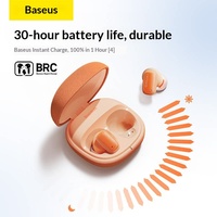Baseus AirNora 2 d'occasion, état quasi neuf, écouteurs sans fil Bluetooth True Wireless avec microphone, suppression active du bruit pour le sommeil