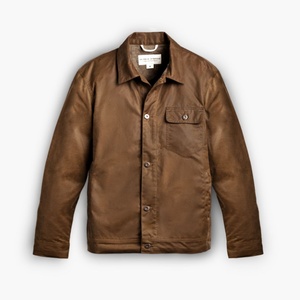 Veste en toile cirée pour homme, surdimensionnée, de haute qualité, avec logo personnalisé accepté, fabrication en gros OEM/ODM, streetwear - Product Image 1