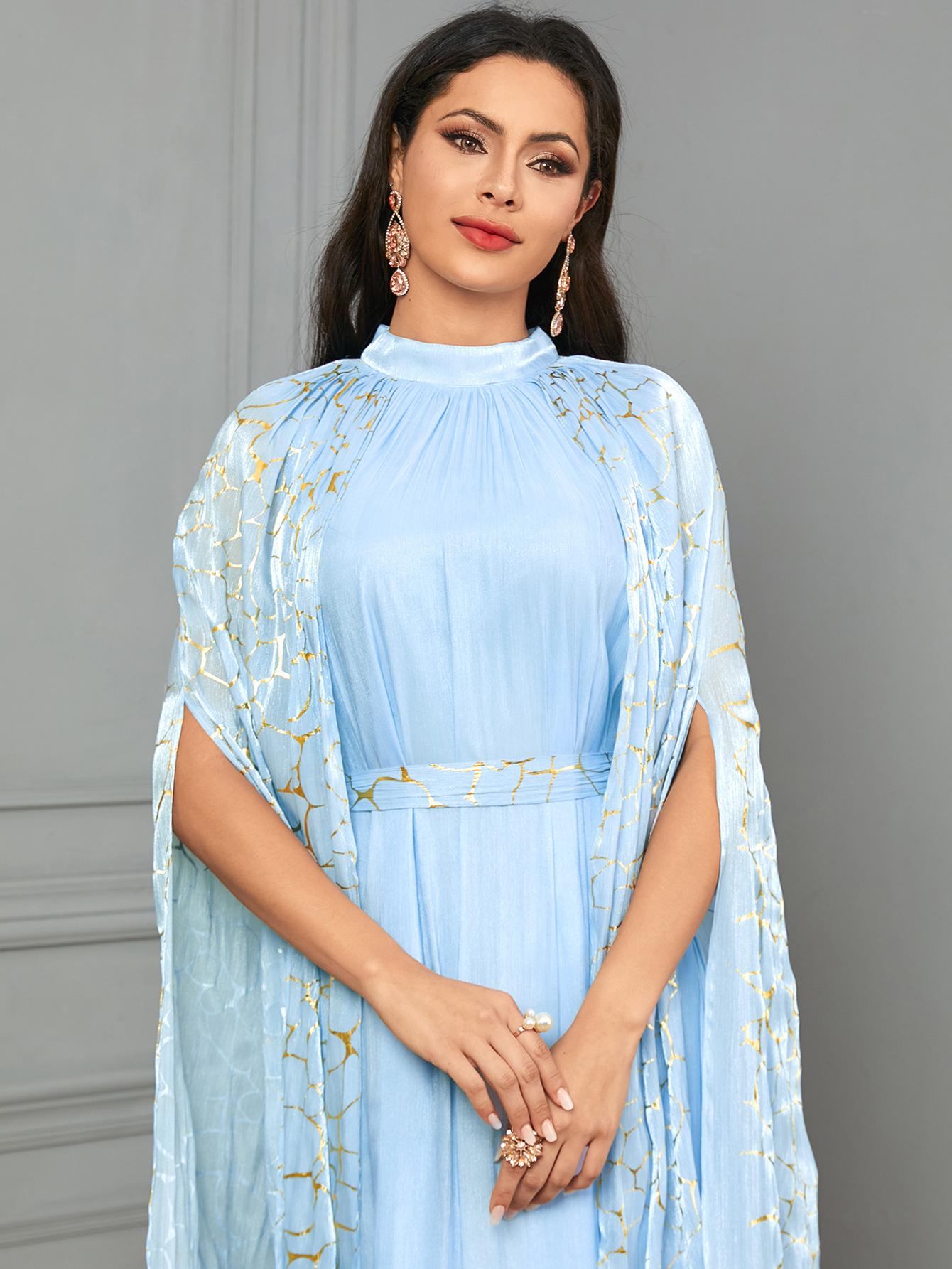 Shop Our Hot Selling Sky Blue Abaya Dress - Sustainable & Stylish Shop Our Hot Selling Sky Blue Abaya Dress - Sustainable & Stylish