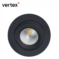 Spot encastré LED anti-éblouissement de haute qualité, certifié CE RoHS, 8W 9W, dimmable, pour éclairage mural et plafond