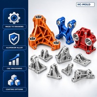 Pièces moulées sous pression en aluminium de qualité export pour supports automobiles personnalisés avec usinage CNC et revêtement