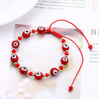Main Bracelets Femmes Filles Bijoux Cadeau Réglable Chance Perles Couple Amitié Evil Eye Bracelet