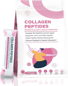 Private Label Colágeno Peptídeos Pó para Adulto Organika Enhanced Colágeno Peptídeos Proteína Em Pó